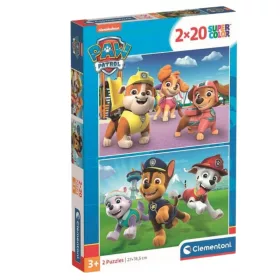 Clementoni 24800 Super Color puzzle – A mancs őrjárat (2x20 db)
