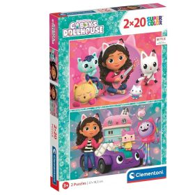 Clementoni SuperColor 24802 puzzle – Gabi babaháza (2x20 db)