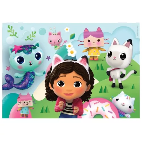 Clementoni SuperColor 24804 puzzle – Gabi babaháza (2x60 db)