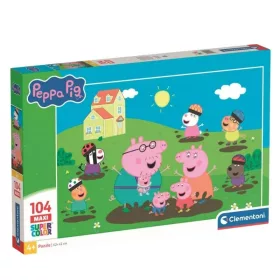 Clementoni Peppa malac Muddy Puddle maxi puzzle – 104 db