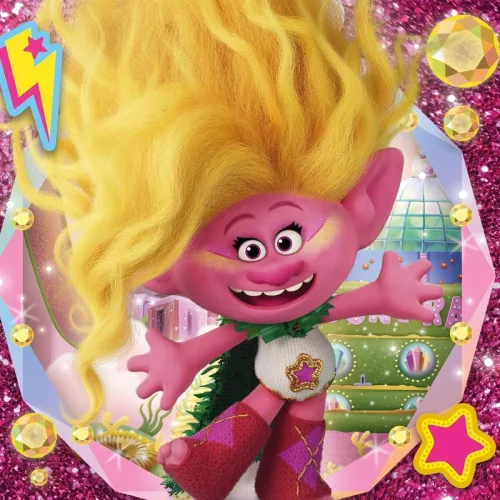 Clementoni SuperColor 3 az 1-ben 25292 puzzle – Trollok 3 (3×48 db)