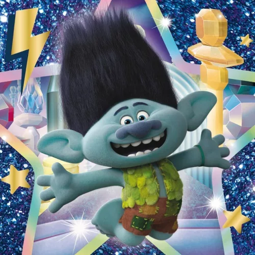 Clementoni SuperColor 3 az 1-ben 25292 puzzle – Trollok 3 (3×48 db)