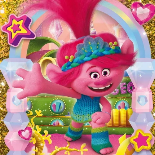 Clementoni SuperColor 3 az 1-ben 25292 puzzle – Trollok 3 (3×48 db)