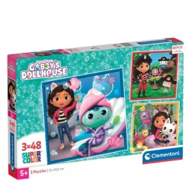Clementoni SuperColor 25300 puzzle – Gabi babaháza (3 x 48 db)