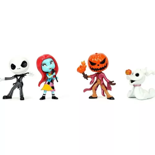 Jada Toys The Nightmare Before Christmas karácsonyi lidércnyomás fém figuraszett – 4 db