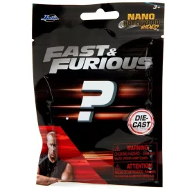 Jada Toys Fast & Furious Halálos iramban meglepetés nano játékautó – 4 cm