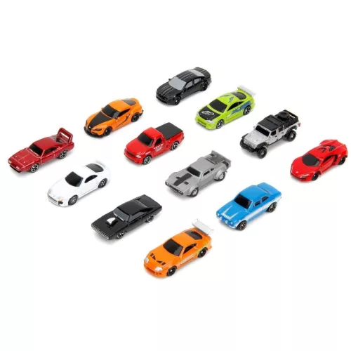 Jada Toys Fast & Furious Halálos iramban meglepetés nano játékautó – 4 cm