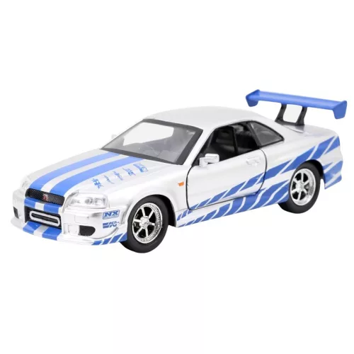 Jada Fast&Furious Twin Pack 1:32 kisautók – 2006 Mitsubishi Lancer Evo IX és Brian's 2002 Nissan Skyline GTR R34