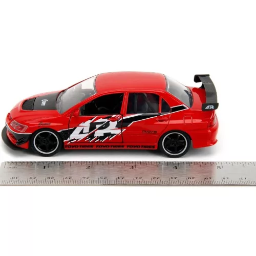 Jada Fast&Furious Twin Pack 1:32 kisautók – 2006 Mitsubishi Lancer Evo IX és Brian's 2002 Nissan Skyline GTR R34