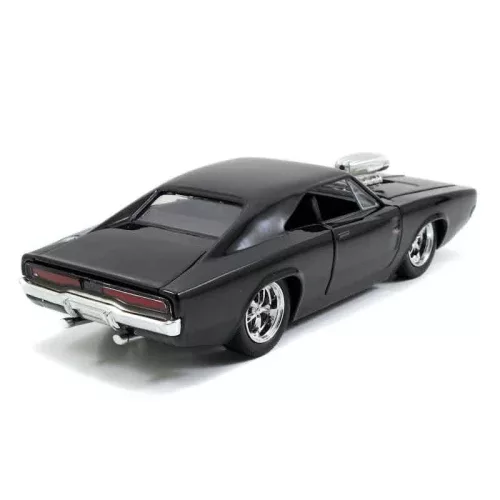 Jada Hollywood Rides RC autómodell Halálos iramban – Dodge Charger 1970 Glossy Black 1:24