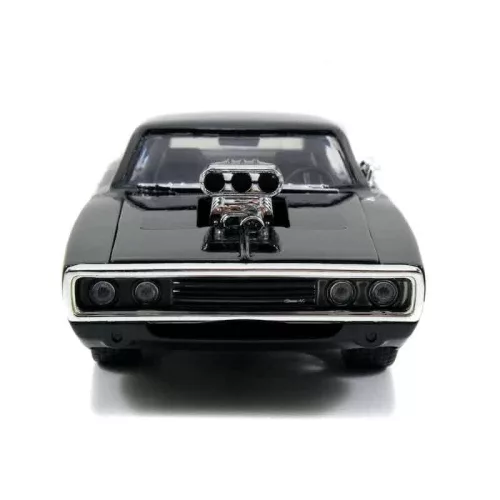 Jada Hollywood Rides RC autómodell Halálos iramban – Dodge Charger 1970 Glossy Black 1:24