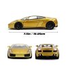 Fast & Furious fém autómodell - Lamborghini Gallardo 1:24