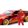 Jada Marvel Bosszúállók autómodell - Vasember figura és 2016 Chevy Camaro SS