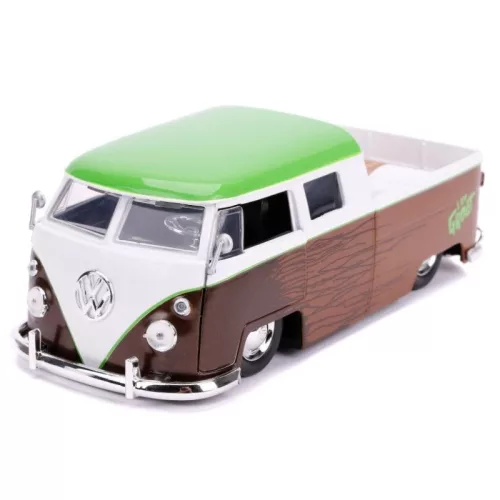 Jada Hollywood Rides Marvel játékautó figurával – 1963 Volkswagen Bus Pickup és Groot
