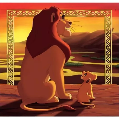 Clementoni 25323 Super Color puzzle – Az oroszlánkirály (3x48 db)