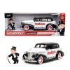 Jada Mr. Monopoly autómodell - Mr. Monopoly figura és 1939 Chevrolet Master Deluxe