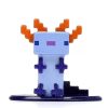 Minecraft Caves & Cliffs Nano Metal figura - Blue Axolotl