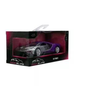 Jada Toys Pink Slips 2017 Ford GT kisautó (1:32, ezüst-lila)