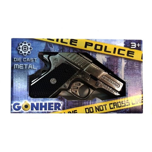 Police Elite patronos játékpisztoly (16 cm)