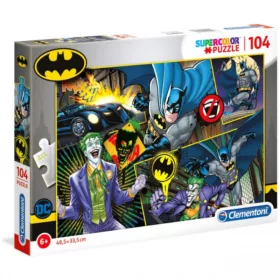 Clementoni SuperColor DC 25708 puzzle – Batman (104 db)