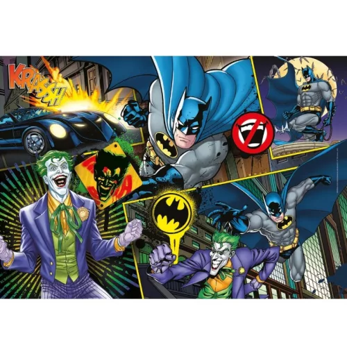 Clementoni SuperColor DC 25708 puzzle – Batman (104 db)