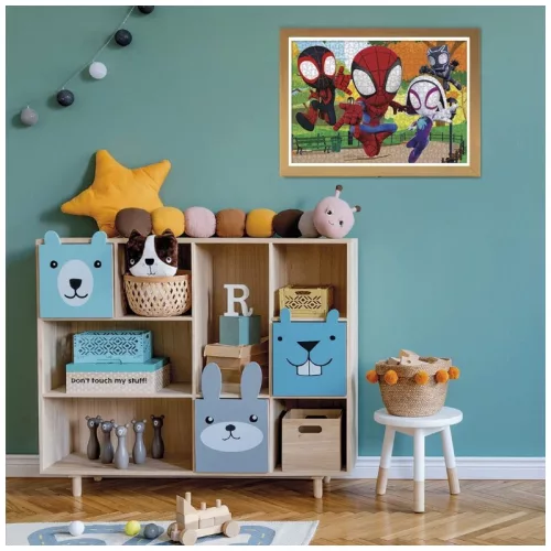 Clementoni Happy Color Double Face Pókember 25727 színezhető kétoldalas puzzle (104 db)