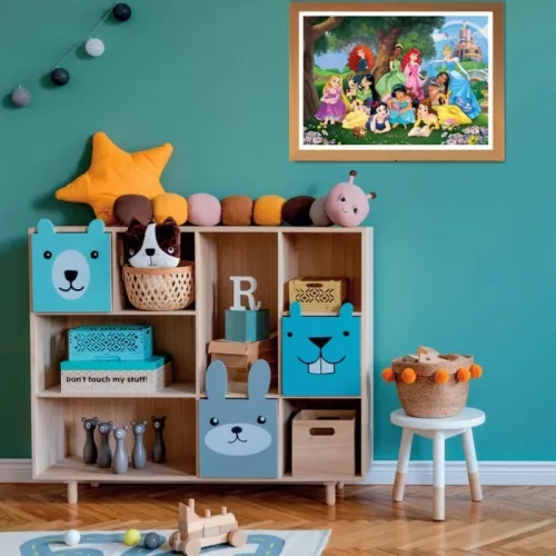 Clementoni SuperColor 25743 Disney hercegnők puzzle (104 db)