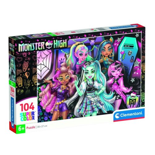 Clementoni 25782 Super Color puzzle - Monster High (104 db)