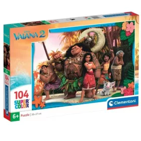 Clementoni Disney SuperColor 25786 Vaiana 2 puzzle (104 db)