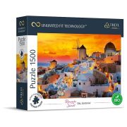   Trefl 26195 Prime puzzle - Romantikus naplemente Oia, Santorini (1500 db)
