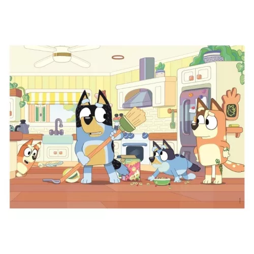 Clementoni SuperColor Puzzle – Bluey takarít – 60 db
