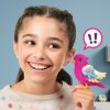 Little Live Pets Tiara Twinkles, az interaktív rózsaszín papagáj kalitkában