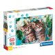 Clementoni 26599 Super Color puzzle - Cuki cicák (60 db)