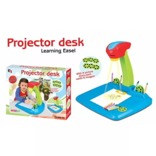 Kivetítős rajzasztal cserélhető korongokkal