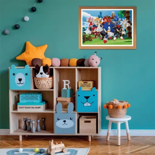 Clementoni Supercolor puzzle – Sonic a sündisznó (104 db)