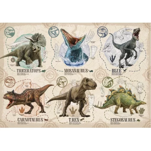 Clementoni SuperColor 27179 puzzle – Jurassic World (104 db)