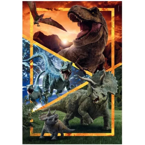 Clementoni SuperColor puzzle – Jurassic World 104 db
