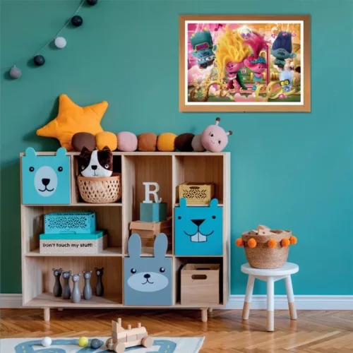 Clementoni SuperColor 27268 puzzle – Trollok 3: Együtt a banda (104 db)