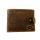 Giorgio Carelli Férfi patentos bőr pénztárca RFID védelemmel, barna színben