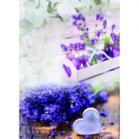 Kis lakk dísztasak – Levendulás (Élj meg minden pillanatot!)