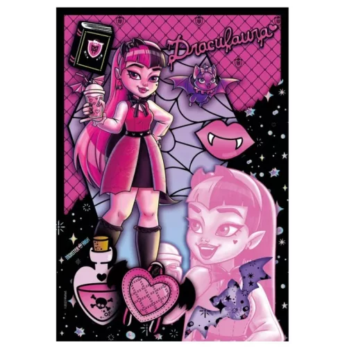 Clementoni Monster High Collection Monster High 28184 puzzle – Dracu Laura (150 db)