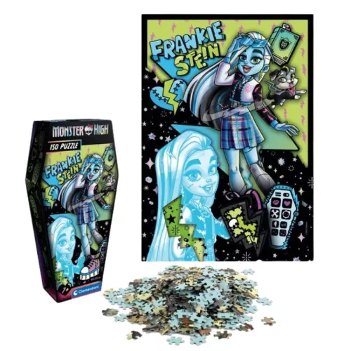 Clementoni Monster High Collection Monster High 28185 puzzle – Frankie Stein (150 db)