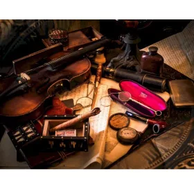 Nagy lakk B dísztasak – Hegedű