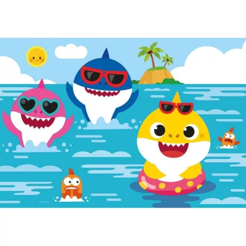 Clementoni SuperColor Maxi 28519 puzzle – Baby Shark (24 db)