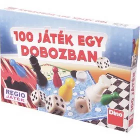 Dino 100 játék egy dobozban társasjáték