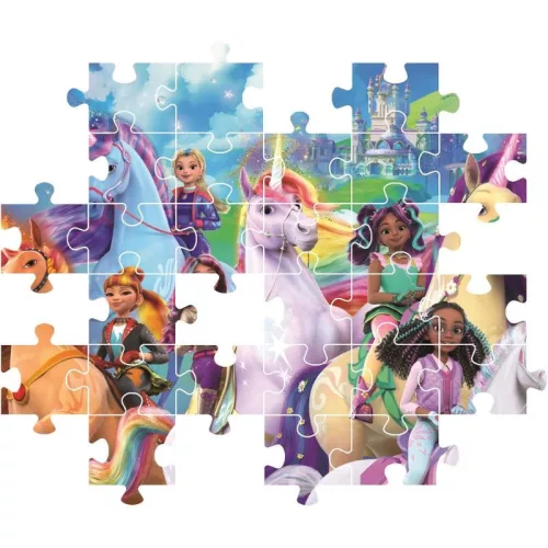 Clementoni Unikornis Akadémia puzzle 180 db