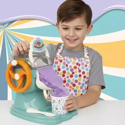 DIY fagylaltkészítő gép – kék