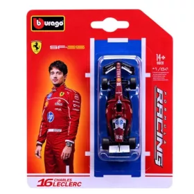 Bburago Ferrari SF-25 #16 Charles Leclerc F1 modellautó – 1:64