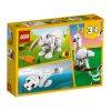 LEGO Creator 31133 Fehér nyuszi