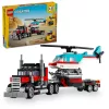 LEGO Creator 31146 Platós teherautó és helikopter